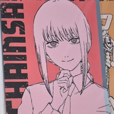 [BUNJANG] Chainsaw Man Hongdae Pop-up Clear File Set / 체인소맨 홍대 팝업 클리어파일 세트