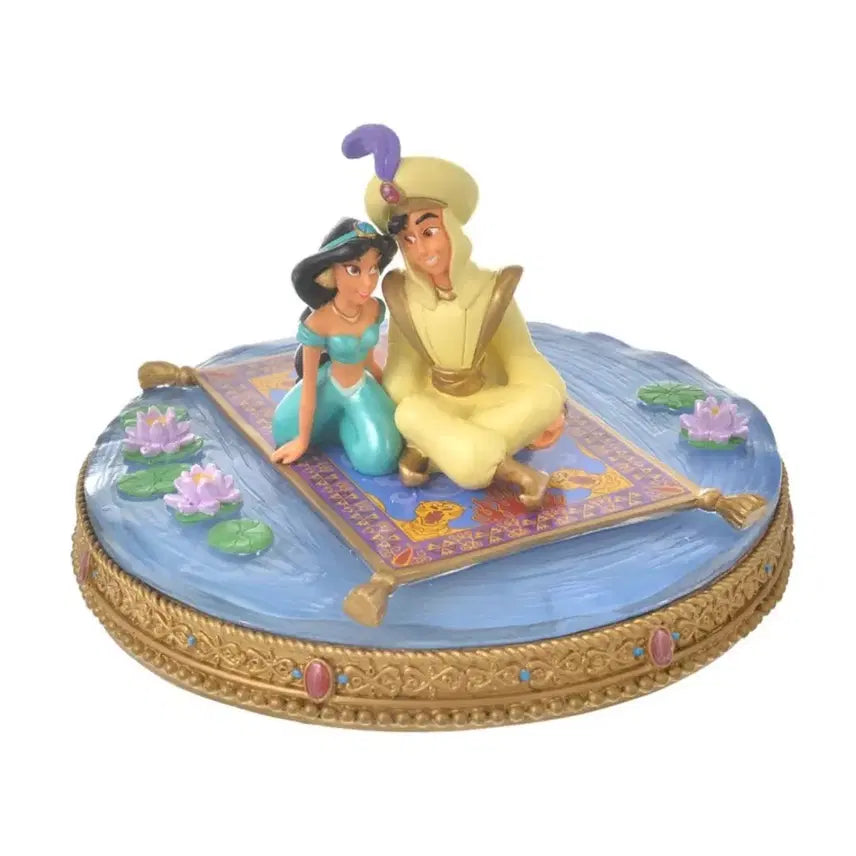 [BUNJANG] Disney Aladdin and Jasmine Figure / 디즈니 스토어 재팬 알라딘 피규어
