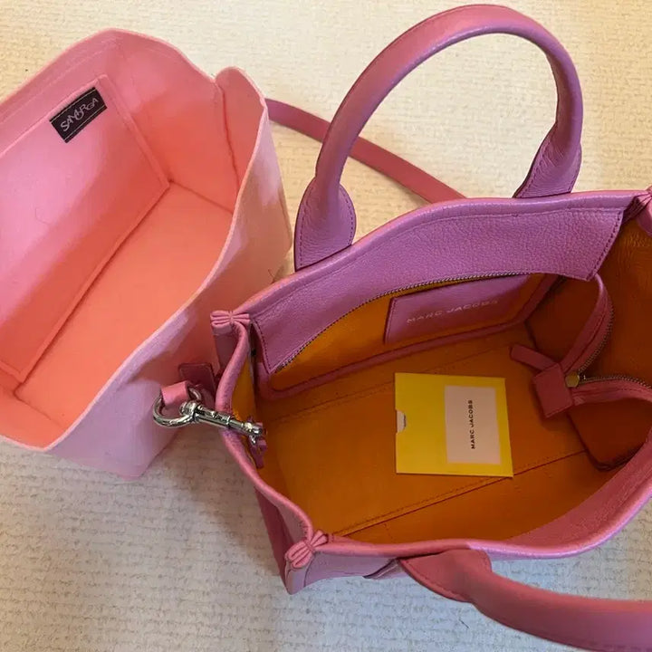 [BUNJANG] Marc Jacobs The Leather Small Tote Bag Crossbody / 마크제이콥스 가죽 정품 더 토트백 스몰 사이즈 크로스백