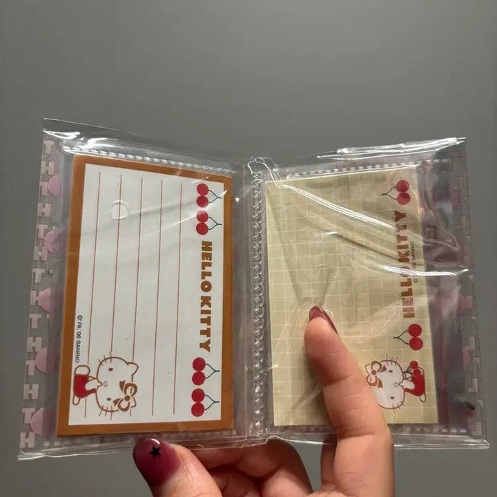 [BUNJANG] Hello Kitty Cherry Memo File / 헬로키티 체리 고전메모지파일 새상품