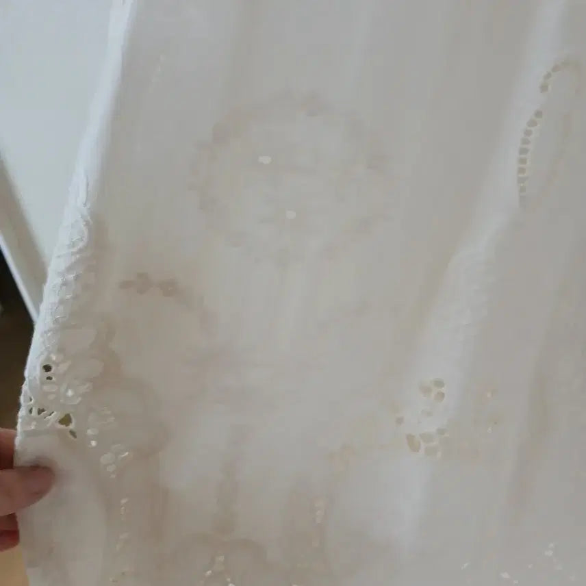 [BUNJANG] Cotton Lace Skirt / 면 레이스 스커트 치마 기장 84정도