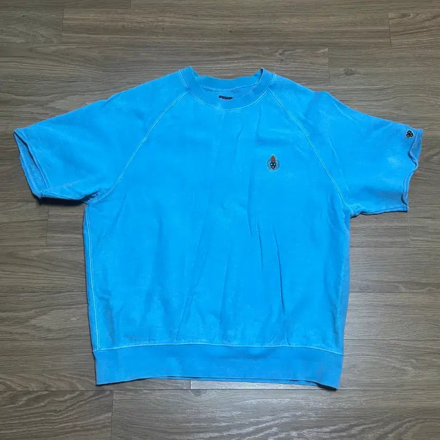 [BUNJANG] Heritage Floss Sweat Short Sleeve T-Shirt XL / 헤리티지 플로스 스웻 반팔 XL