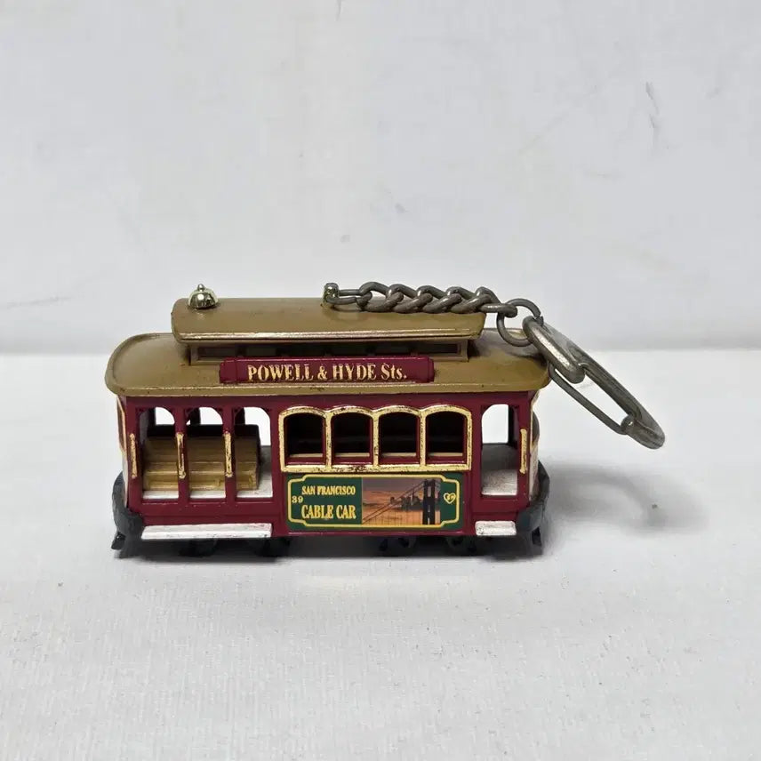 [BUNJANG] 2001 San Francisco Cable Car Model Keychain / 미니카 2001년 미국산 샌프란시스코 케이블카 모형