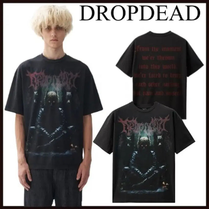 [BUNJANG] Drop Dead Syko T-shirt / drop dead syko tshirts 드랍데드