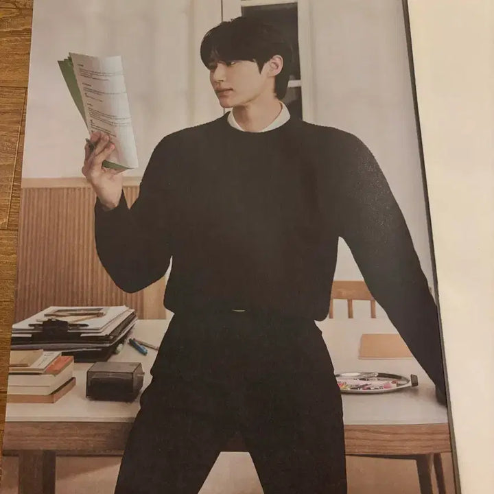[BUNJANG] Byun Woo Seok Illoom Advertisement Sticker &amp; Advertisement / 변우석 일룸 광고지 스티커 / 9/24 첫지면광고 nh카드