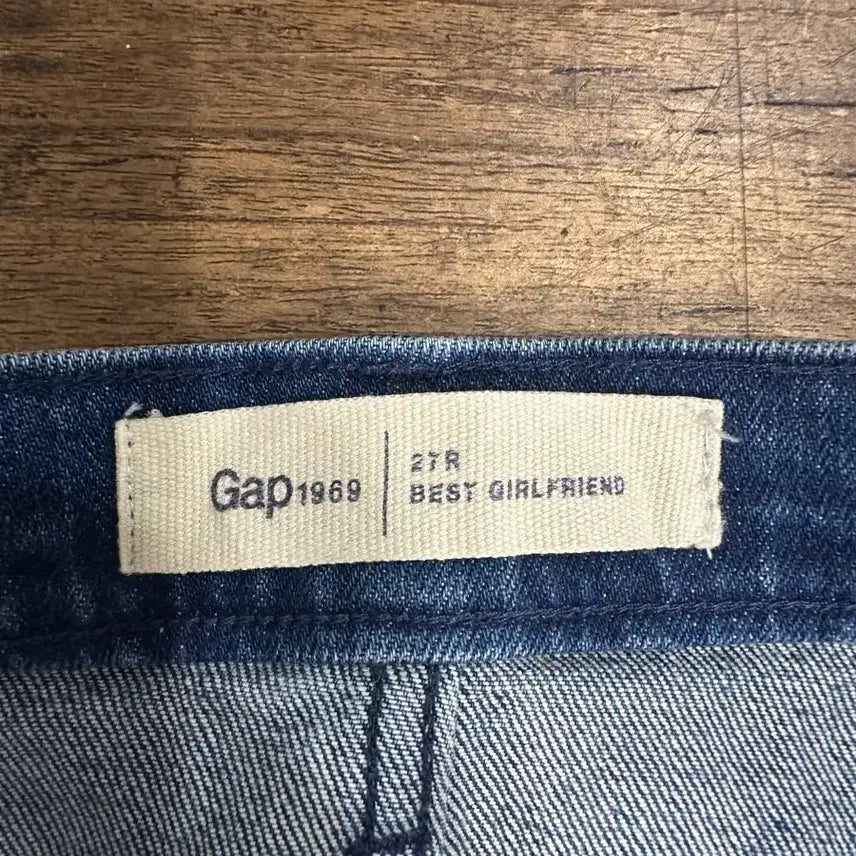 [BUNJANG] Gap Authentic 1969 Best Girlfriend Fit Star Denim Jeans / Gap(갭) 어센틱 1969 베스트 걸프렌드 스타 데님 27 새제품