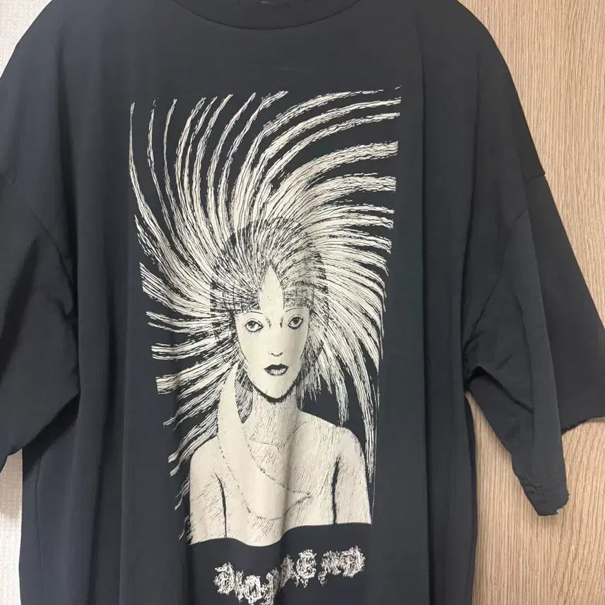 [BUNJANG] Drop Dead Junji Ito T-shirt / drop dead x junji ito 이토 준지 티셔츠