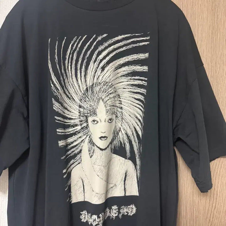[BUNJANG] Drop Dead Junji Ito T-shirt / drop dead x junji ito 이토 준지 티셔츠