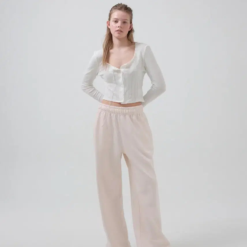 [BUNJANG] The Vanett Ravioli Lace-Trim Button-Up Top / 더바넷 라비올리 Ravioli Lace-Trim Button-Up Top