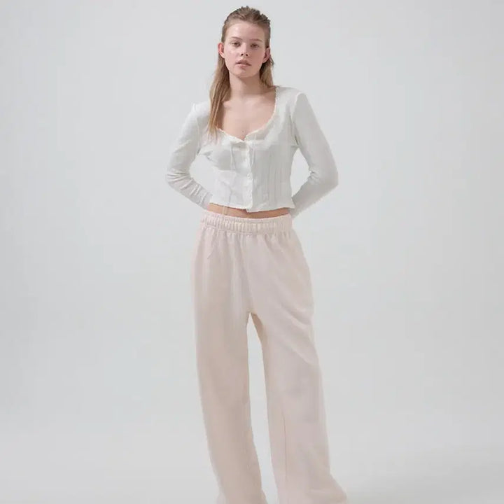 [BUNJANG] The Vanett Ravioli Lace-Trim Button-Up Top / 더바넷 라비올리 Ravioli Lace-Trim Button-Up Top