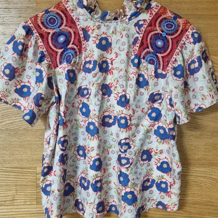 [SOLD OUT] 산드로 실크블라우스