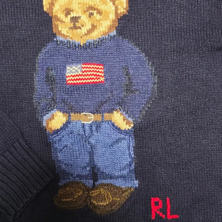 [BUNJANG] Polo Ralph Lauren Bear Knit Women&