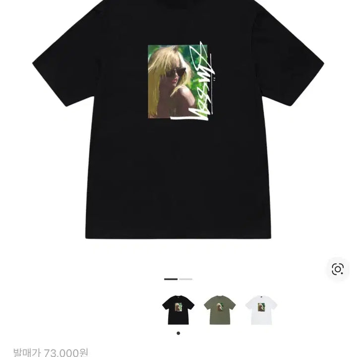 [SOLD OUT] [XL] 스투시 로라 티셔츠 블랙