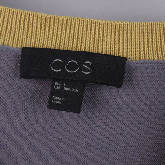[BUNJANG] COS Merino Knitted Short Sleeve T-Shirt (L) / COS 코스 메리노 니티드 반팔 티셔츠 (L)