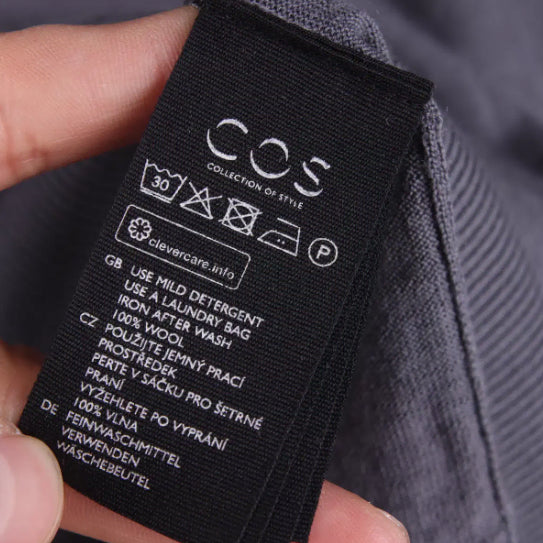 [BUNJANG] COS Merino Knitted Short Sleeve T-Shirt (L) / COS 코스 메리노 니티드 반팔 티셔츠 (L)