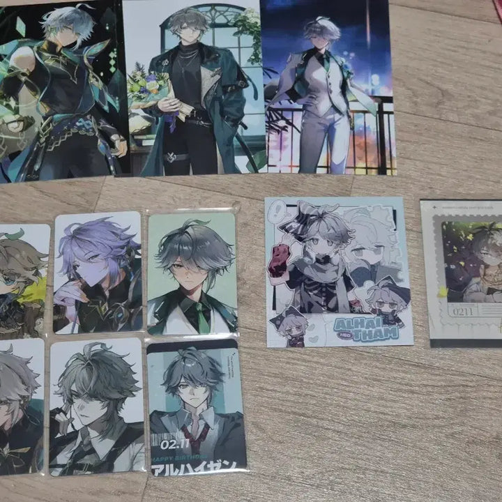 [BUNJANG] Genshin Impact Alhaitham Merchandise Bundle / 원신 알하이탐 생카 전프레 일부 일괄