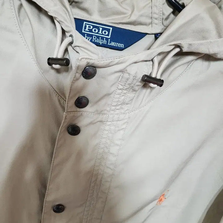 [BUNJANG] Polo Ralph Lauren 90s Cotton Hooded Jacket (L) / 폴로랄프로렌 90s 코튼 후드 자켓 (L)