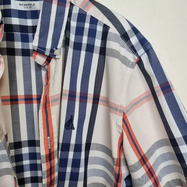 [BUNJANG] Beanpole Collar Short Sleeve Shirt Size 105 / * 빈폴 카라 반팔 셔츠 105 사이즈