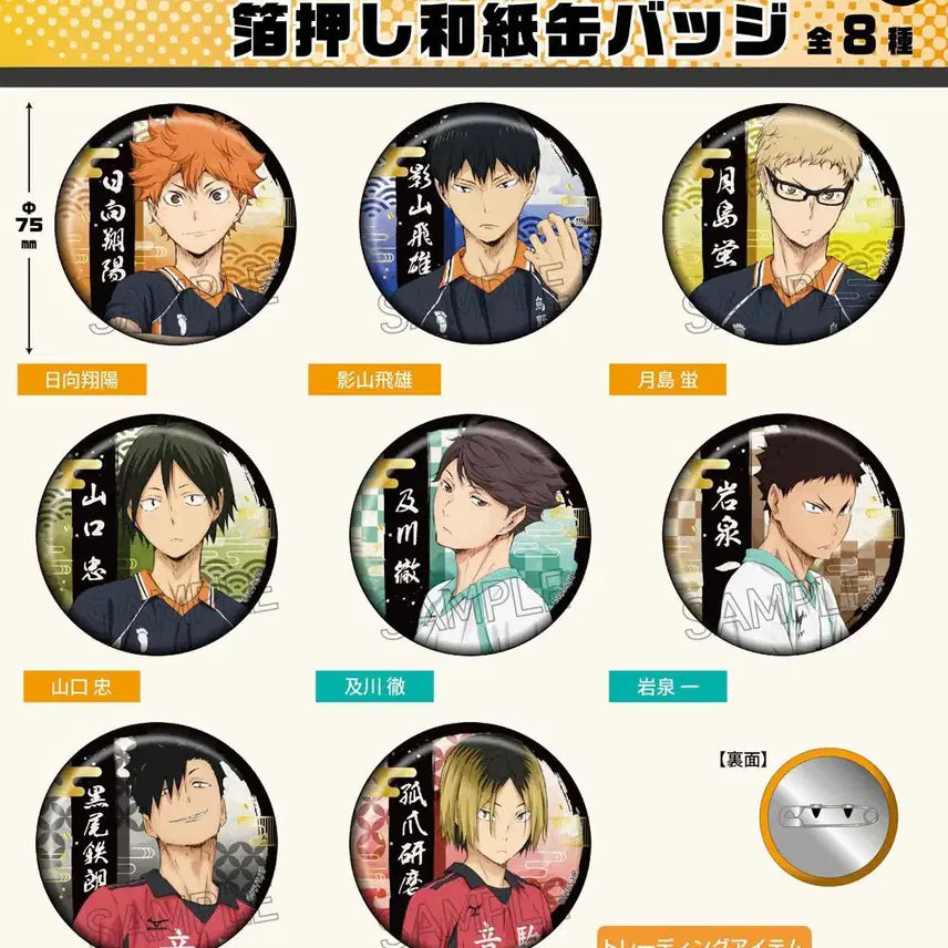 [BUNJANG] Hinata Badge / 히나타 뱃지