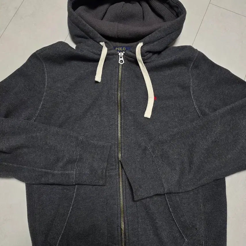 [SOLD OUT] 폴로 랄프로렌 그레이 후드집업 S