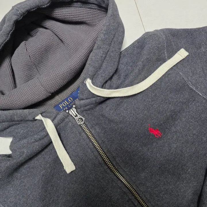 [SOLD OUT] 폴로 랄프로렌 그레이 후드집업 S