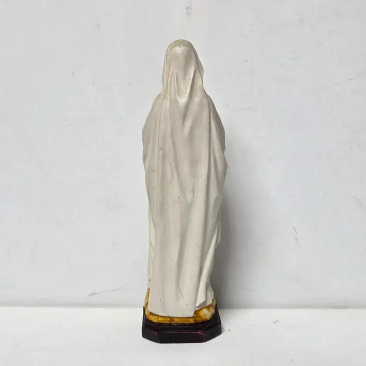 [BUNJANG] Aron Art Holly Mother Mary Resin Statue / 80년대 국산 아론 아트홀리 성물 성모마리아 레진 가톨릭 성모상