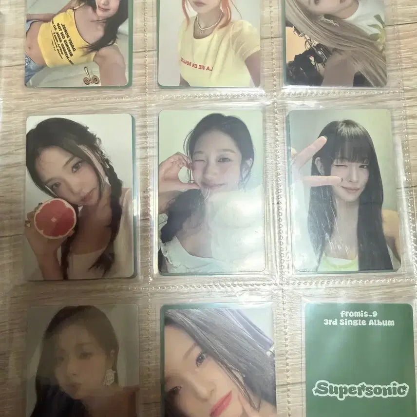 [SOLD OUT] 프로미스나인 슈퍼소닉 앨범 포카 세트