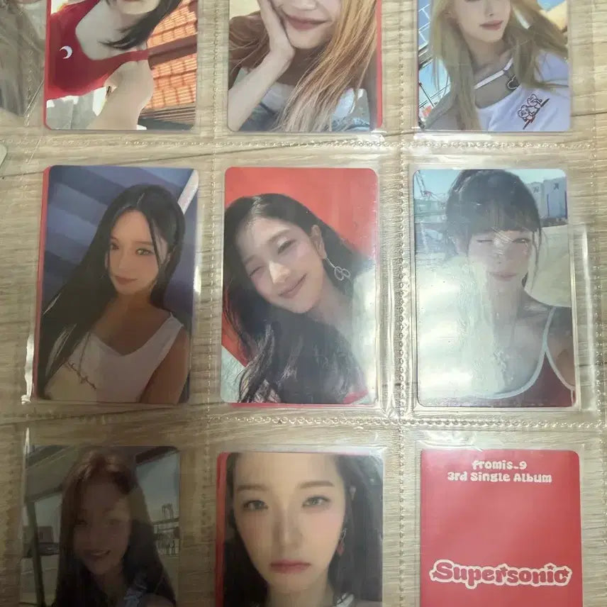 [SOLD OUT] 프로미스나인 슈퍼소닉 앨범 포카 세트