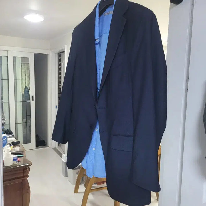 [BUNJANG] Bartolini Navy Suit Jacket (Size 95) / 바르톨리니 정장 자켓(100) 실사이즈 95 새옷