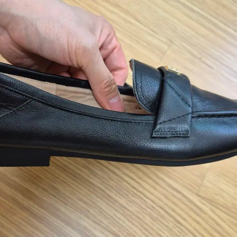 [BUNJANG] Barbara Daily Quilted Band Loafers / 바바라 데일리 퀼팅 밴드 로퍼 AAG540BK