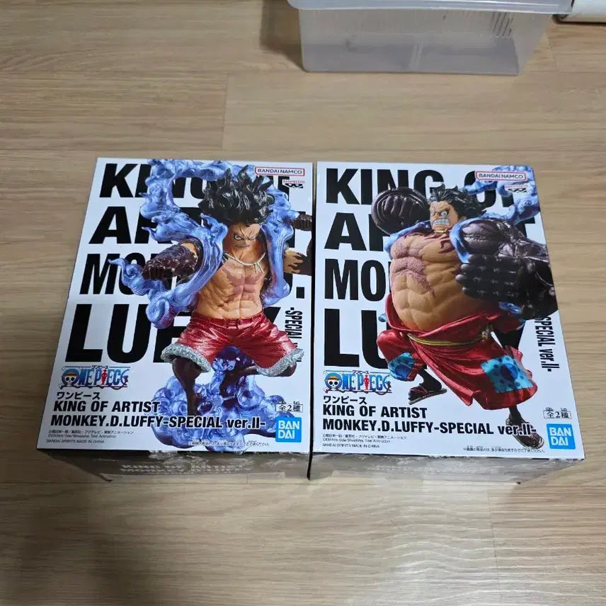 [BUNJANG] One Piece Monkey D. Luffy Snake Man &amp; Bounce Man Special Figure Set / 원피스 킹 오브 아티스트 몽키 D 루피 스네이크맨 바운스맨 스페셜 2종