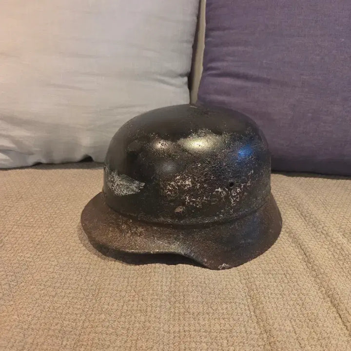 [BUNJANG] WWII German Luftschutz Civil Defense Helmet / 2차대전 독일 루프트슈츠 오리헬멧 / 민방위 방공 헬멧 / 밀리터리 유물