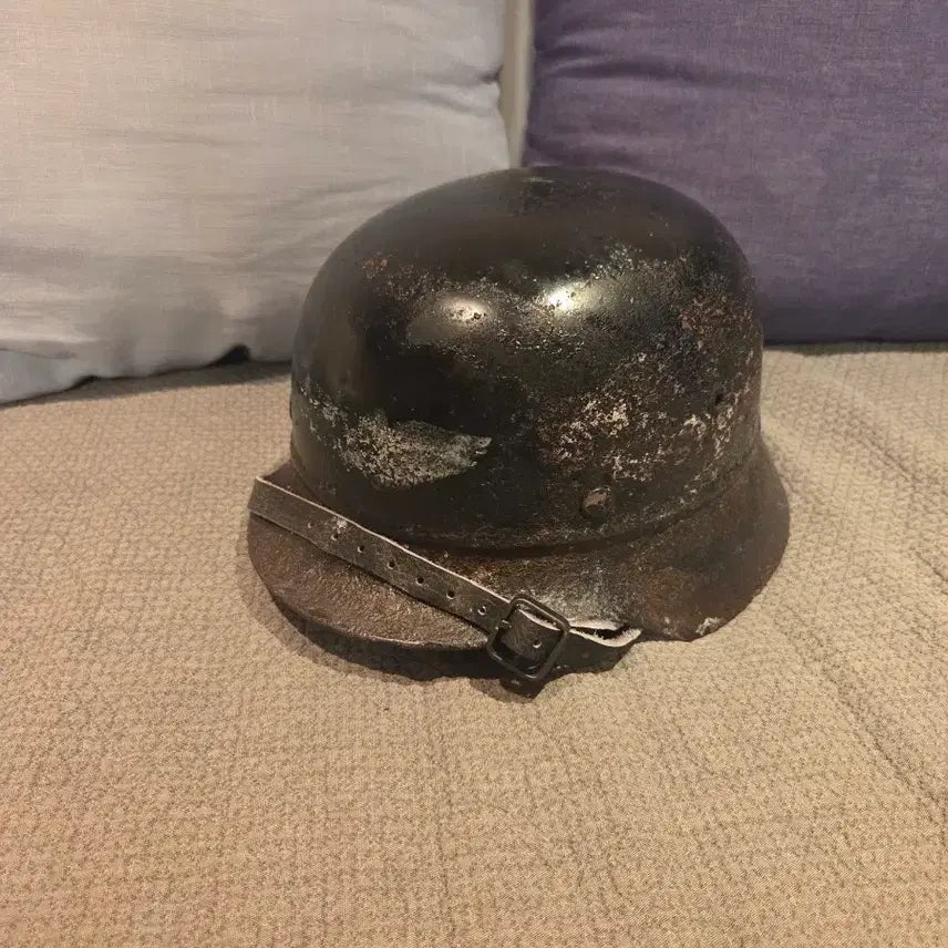 [BUNJANG] WWII German Luftschutz Civil Defense Helmet / 2차대전 독일 루프트슈츠 오리헬멧 / 민방위 방공 헬멧 / 밀리터리 유물