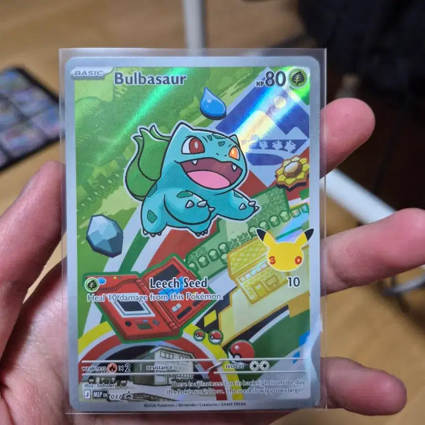 [BUNJANG] North American 30th Anniversary Pokémon Cards Starter Pokémon 9-Card Set / 북미 30주년 포켓몬 카드 스타팅 포켓몬 9종 세트