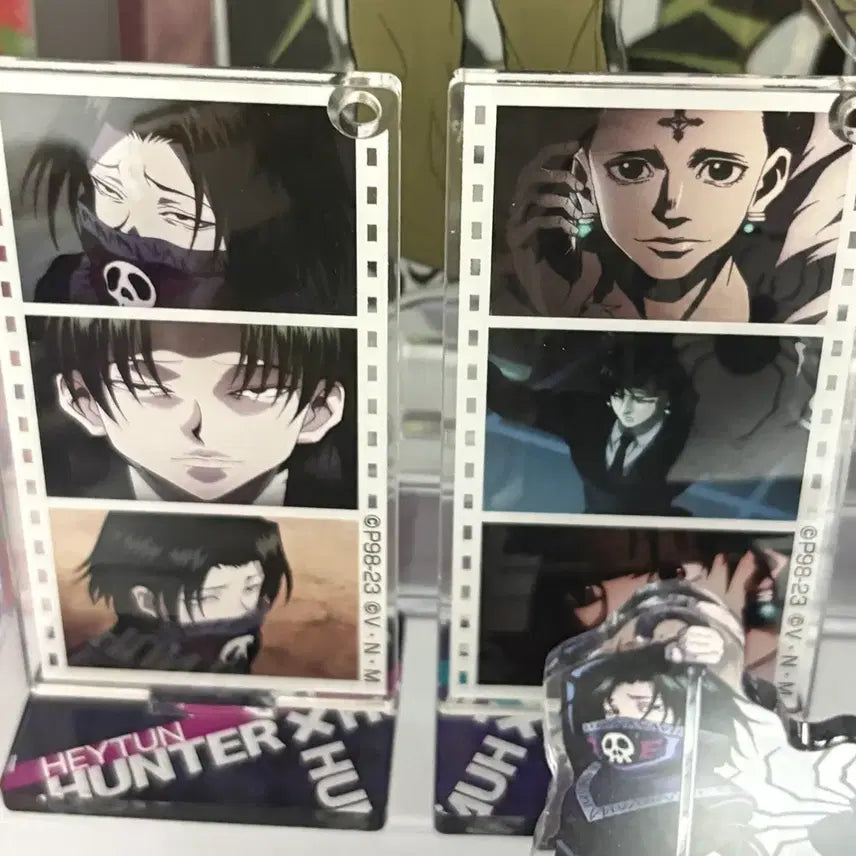 [BUNJANG] Hunter x Hunter Feitan &amp; Chrollo Acrylic Stand Bundle / 헌터헌터 명장면 아크릴 스텐드 페이탄 클로로 일괄