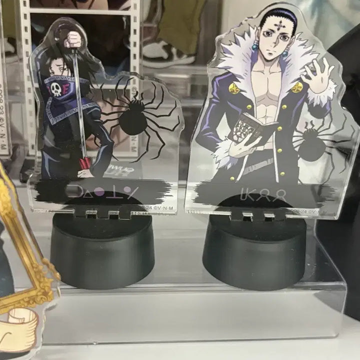 [BUNJANG] Hunter x Hunter Chrollo &amp; Feitan Mini Acrylic Stand / 헌터헌터 클로로 페이탄 미니 아크릴