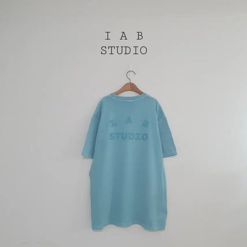 [BUNJANG] IAPP STUDIO Pigment T-shirt Pastel Blue XL / No.26051012 아이앱스튜디오 피그먼트 반팔 티셔츠 파스텔블루