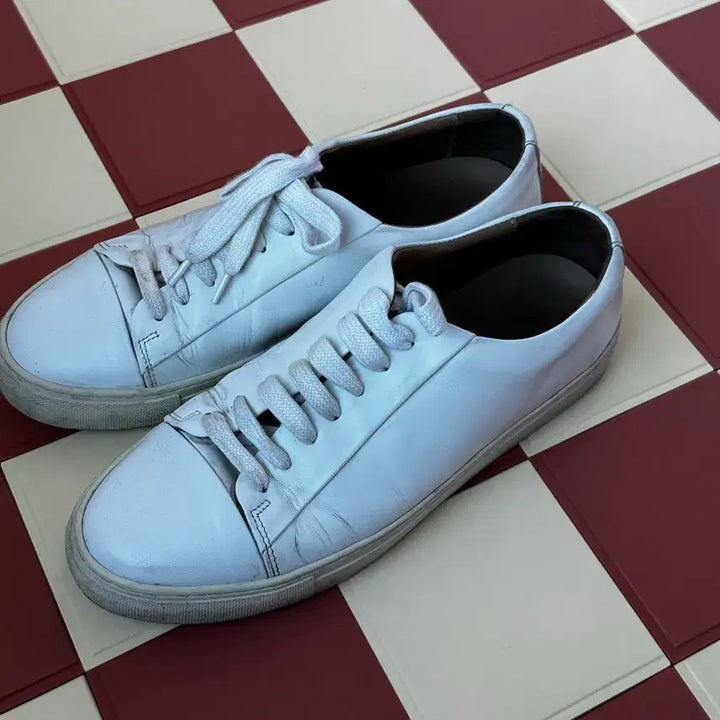 [BUNJANG] COS White Sneakers / 코스 cos 화이트 스니커즈