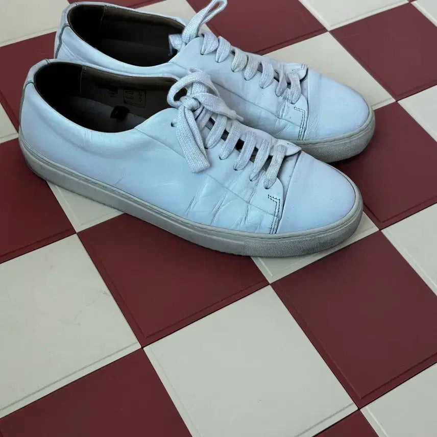 [BUNJANG] COS White Sneakers / 코스 cos 화이트 스니커즈