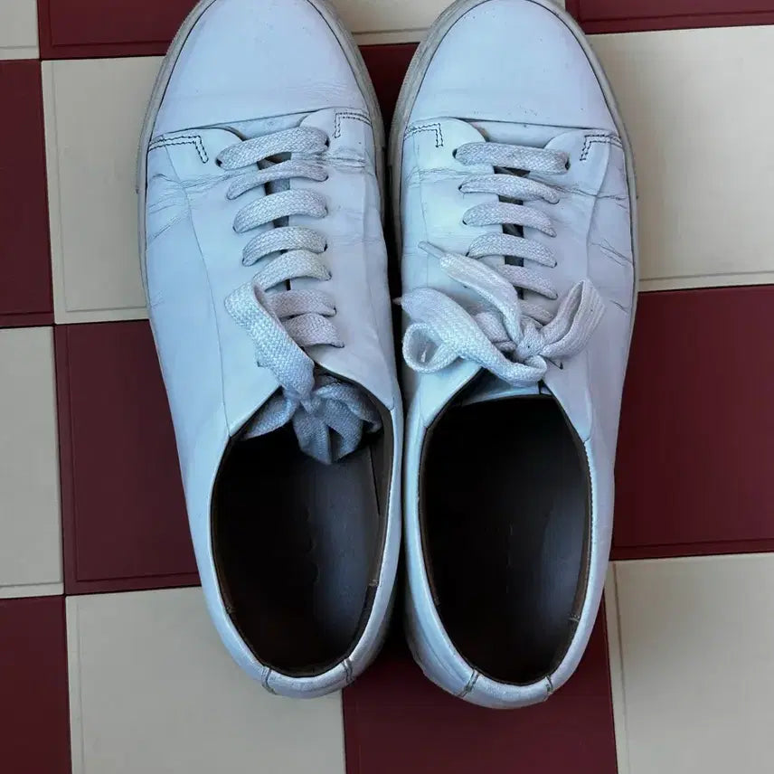 [BUNJANG] COS White Sneakers / 코스 cos 화이트 스니커즈