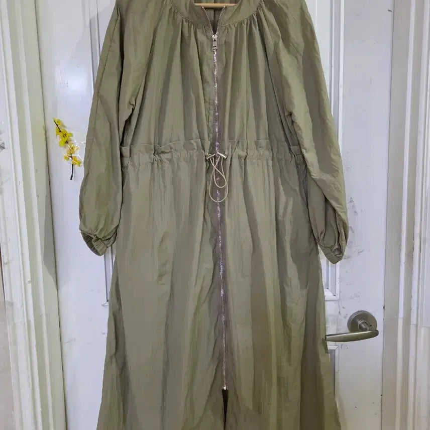 [BUNJANG] Spring Summer Elegant Zipper String Long Dress / 봄  여름 고급스런 디자인이쁜  지퍼 스트링 롱원피스  가슴단면 54
