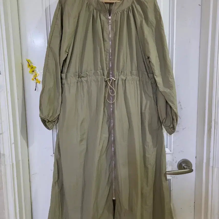[BUNJANG] Spring Summer Elegant Zipper String Long Dress / 봄  여름 고급스런 디자인이쁜  지퍼 스트링 롱원피스  가슴단면 54