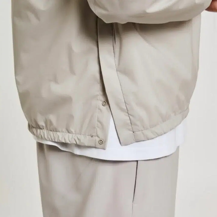 [BUNJANG] Descente Pocket Woven Windbreaker Sweatshirt (100) / (상태SS,판매14) 데상트 포켓 우븐 바람막이 맨투맨 100