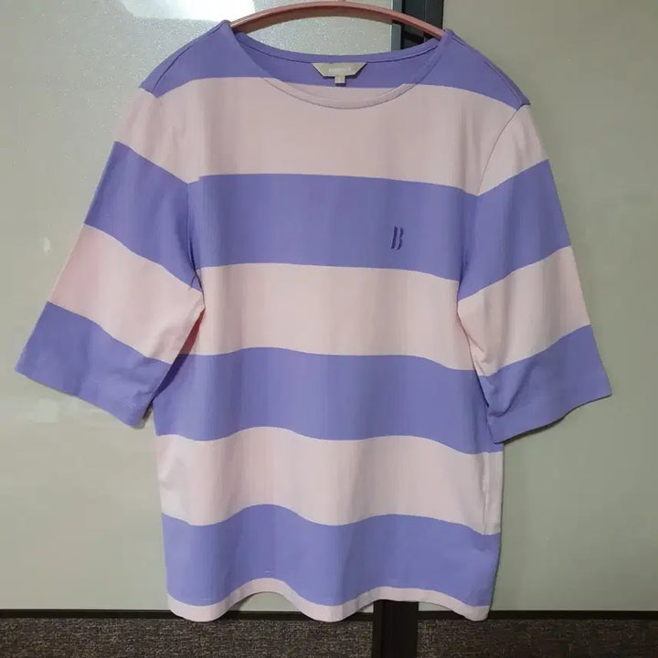 [BUNJANG] Beanpole Ladies Striped Short-Sleeve T-Shirt / 빈폴레이디스 스트라이프 반팔 티셔츠
