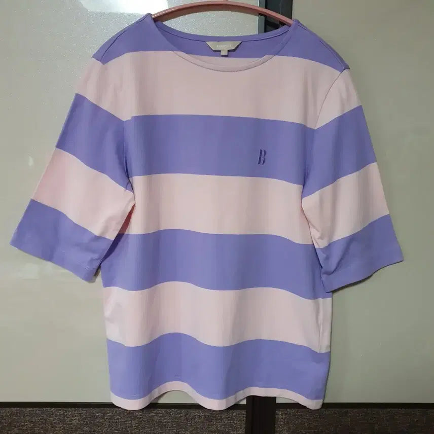 [BUNJANG] Beanpole Ladies Striped Short-Sleeve T-Shirt / 빈폴레이디스 스트라이프 반팔 티셔츠