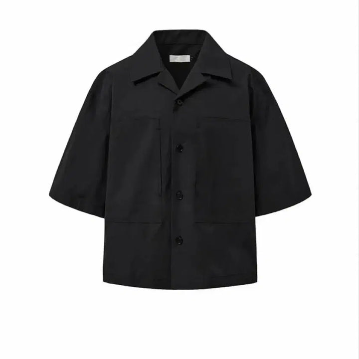 [SOLD OUT] 아모멘토 포켓 하프 셔츠 L