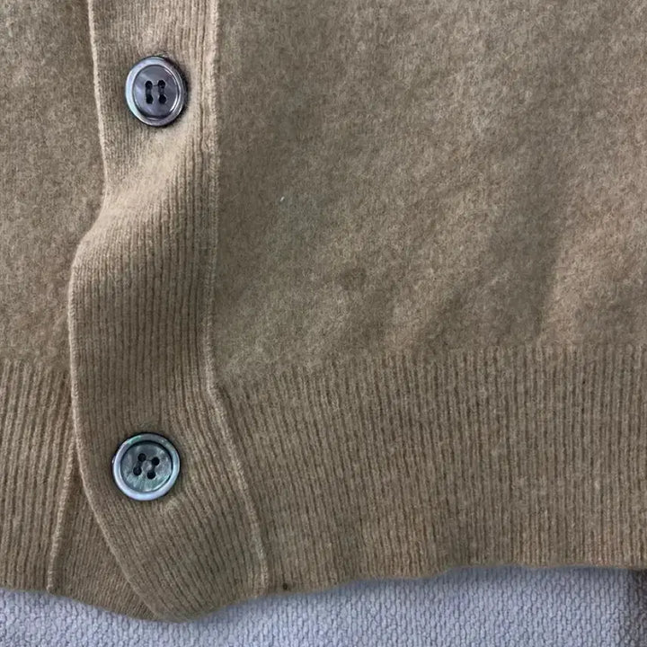 [BUNJANG] Comme des Garcons Beige Wool Cardigan / W 꼼데가르송 베이지 울 가디건
