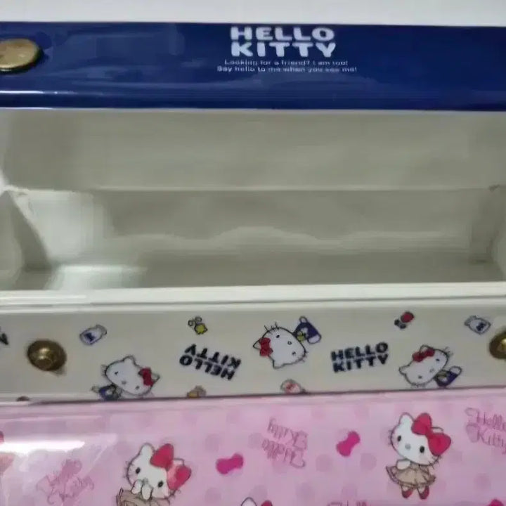 [BUNJANG] Hello Kitty Plush Pencil Case / 고전 헬로키티 폭신 필통