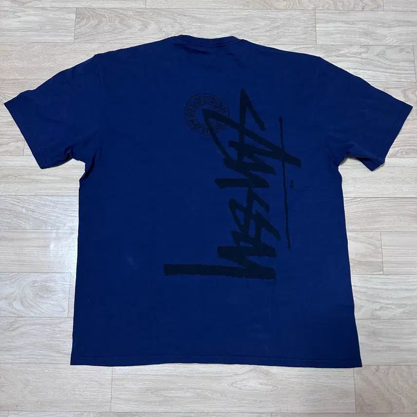 [BUNJANG] Stussy Buana Stock T-Shirt Navy XL / [XL] 스투시 부아나 스탁 티셔츠 네이비