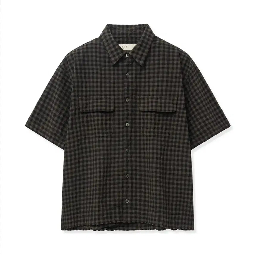 [BUNJANG] Nohant Checkered Shirt Brown / [2] 노운 체크 셔츠 브라운